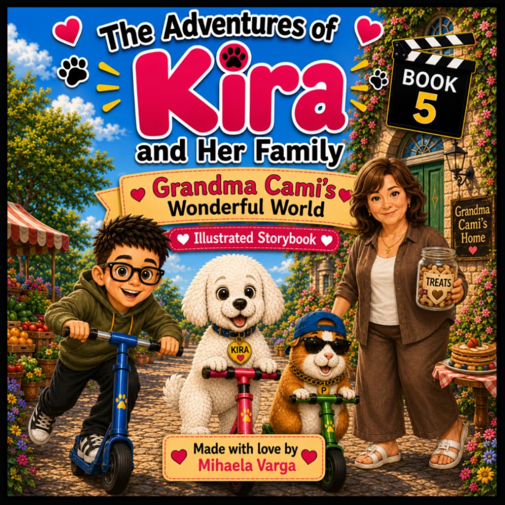 The Adventures of Kira and Her Family, Book 5: Grandma Cami’s Wonderful World: Illustrated Story Book