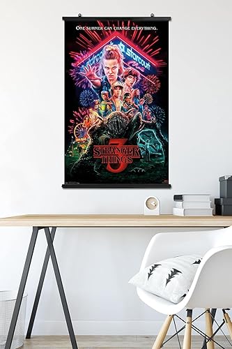 Vista 55 de Trends International - Stranger Things de Netflix: Temporada 3, póster para pared de una hoja, 57 x 86 cm, versión de alta calidad no enmarcada