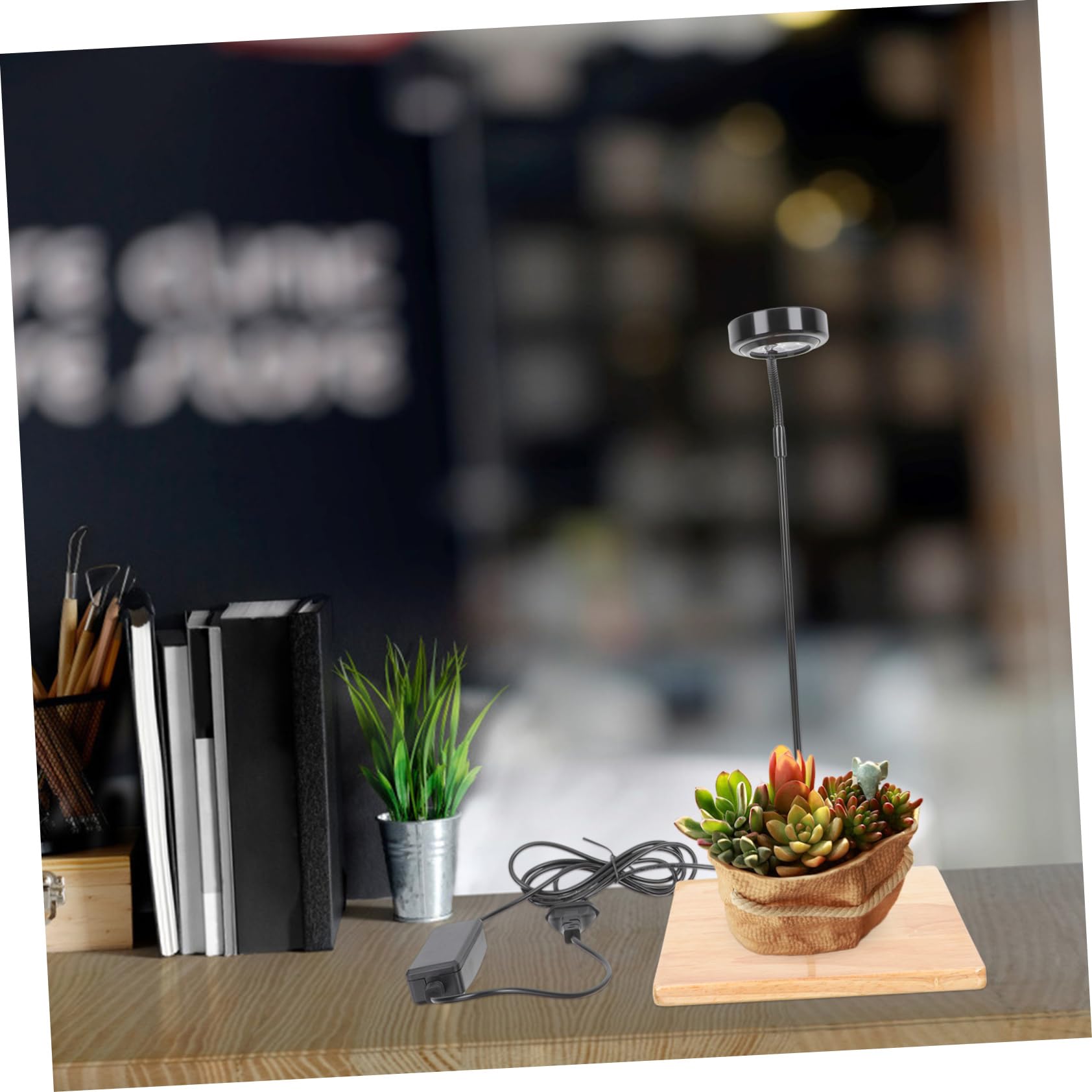 minkissy Luz De La Planta Nano Luz Del Acuario Accesorios Del Acuario Luz Para Tanque Plantado Lámpara De Acuario Refugio Luz Acuario Está Tanque De Peces De Madera LED