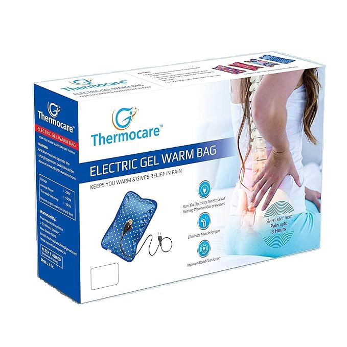 Thermocare Heating Gel Pad Electric Warm Water Bag (1Pc) Assorted