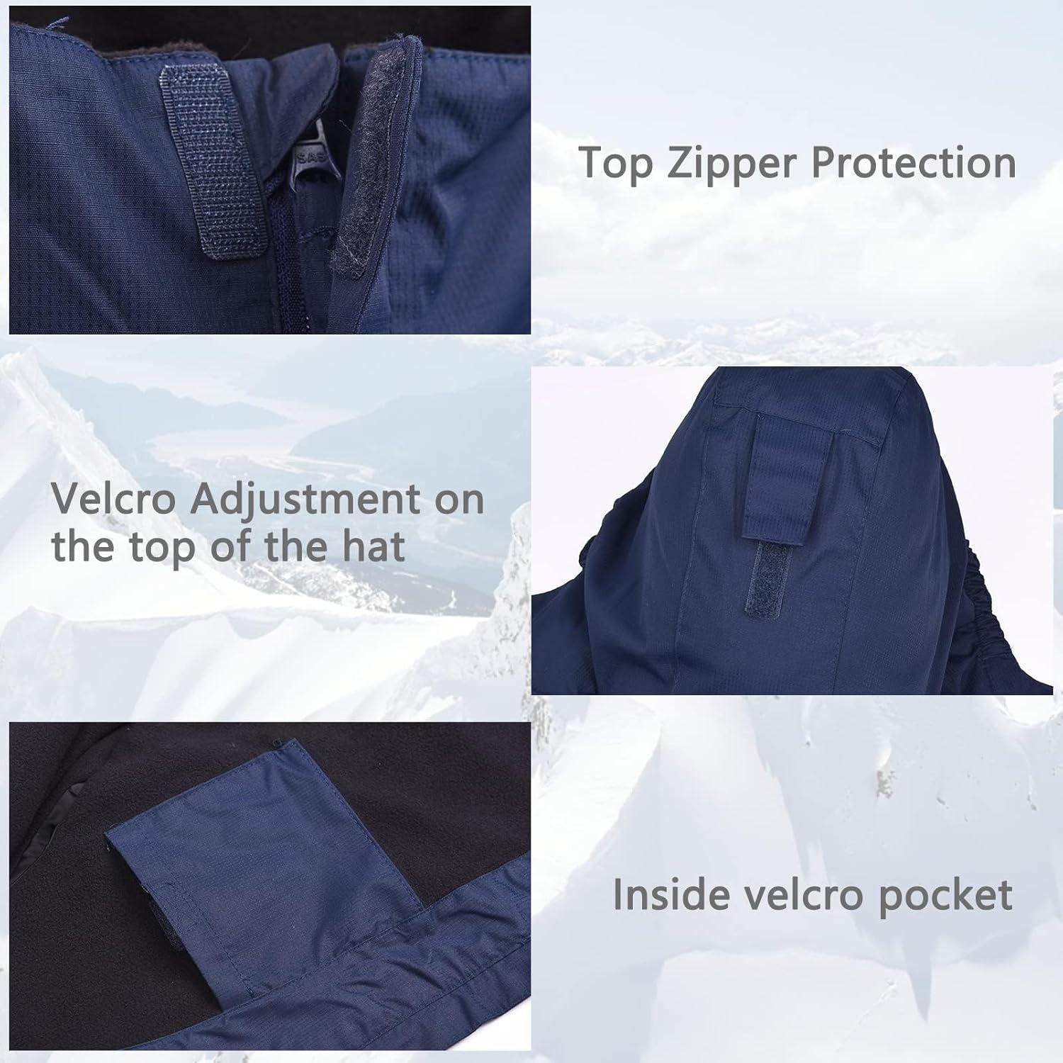 Girls Boys Rain Jackets, Lightweight Waterproof Kids Rain Coats with Hood Windbreakers for Kids - Image 5