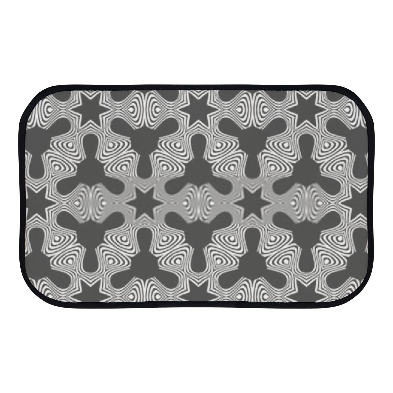 Nuansexi Bathroom Rugs Floral Geometric Floor Mats Non Slip Bathmat Doormat Tub Mat Coral Velvet Absorbent Entrance Carpet Mats Machine Washable Bedroom Decor