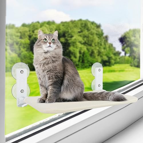 2 perchas grandes para ventana de gato hamaca para gato hamaca para ventana de gato para pared con 4 ventosas fuertes camas plegables para gatos de