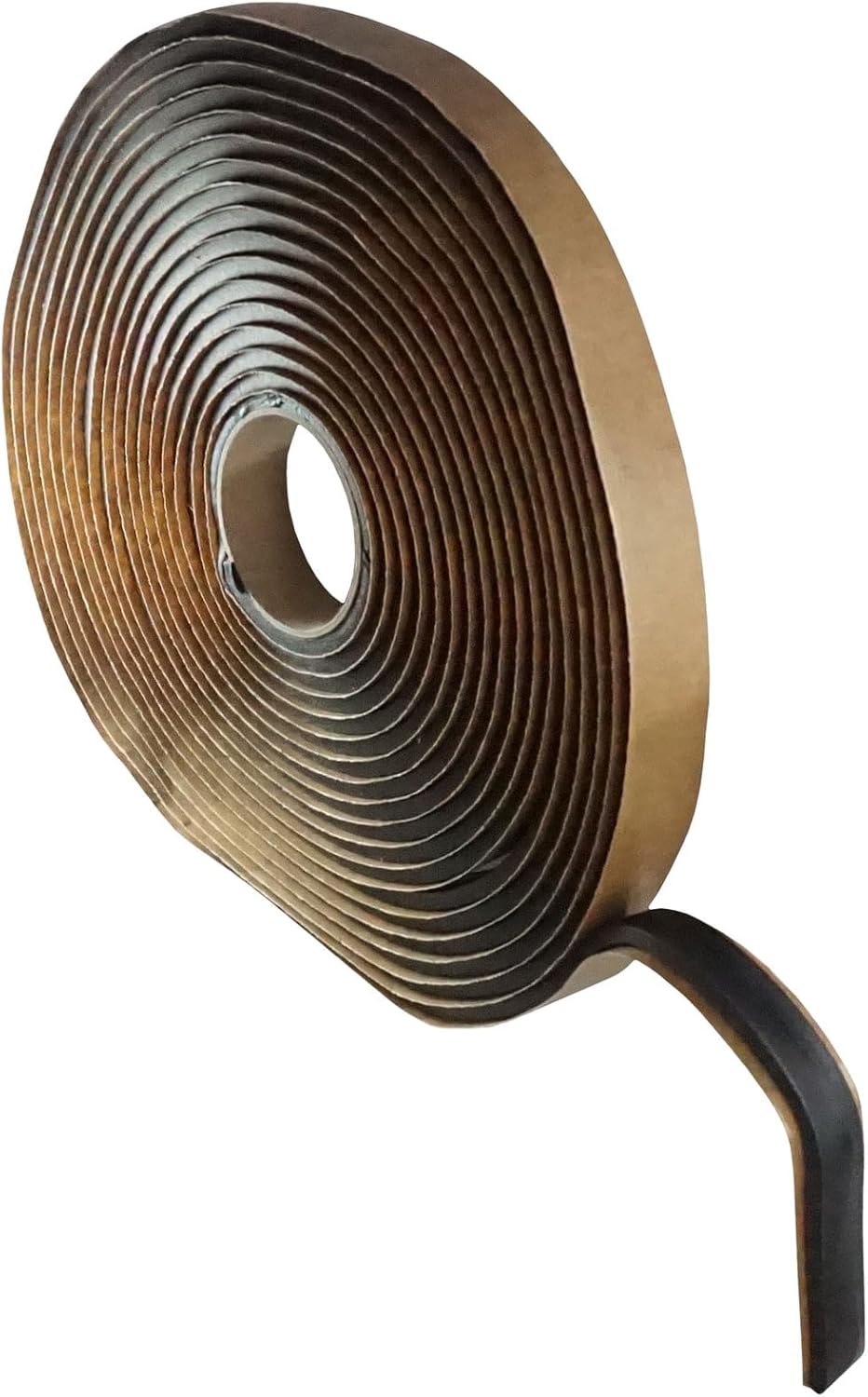 WRS 3/16" x 1/2" Double Sided Butyl Glazing Tape for Windows & Doors – Thick Waterproof Seal for Glass Installation, Heavy-Duty Weather-Resistant Tape (25 ft Roll, Black)