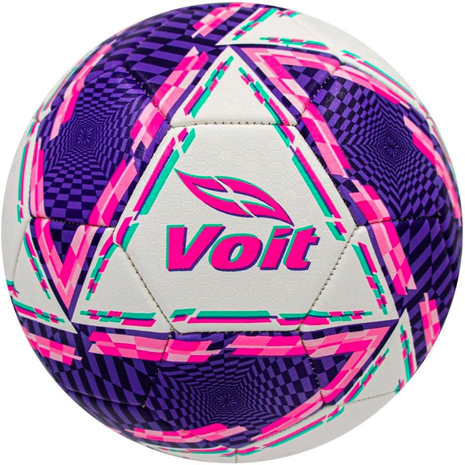 Voit Football No. 5 Morh Apertura 2024 Rosa Liga MX, Hybrid, Thermoselled, Ideal for Amateur Game