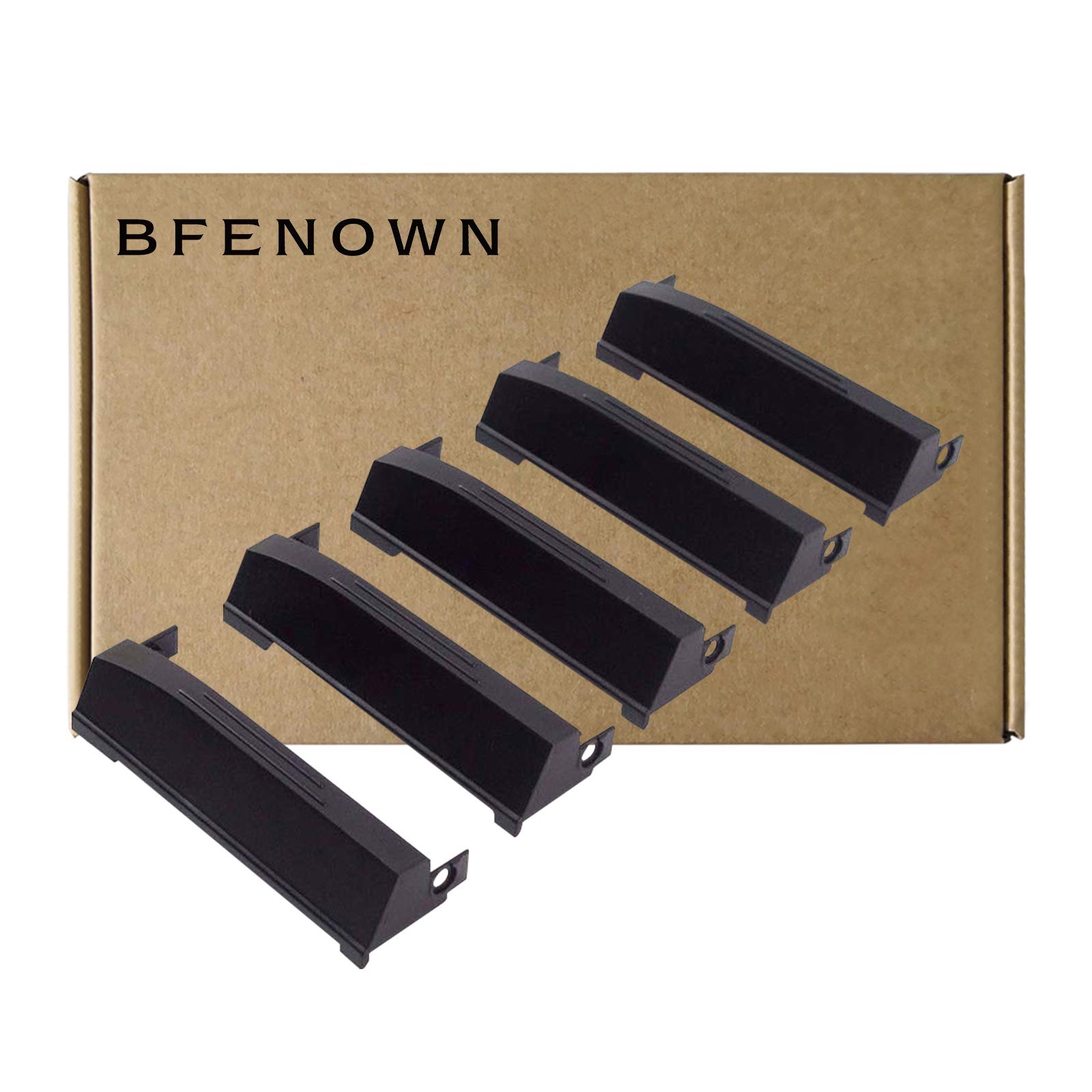 Bfenown [ 5 Pack Replacement HDD Hard Drive Caddy Cover for Dell Latitude E6400 E6410 Precision M2400 (HDD Screws Included)