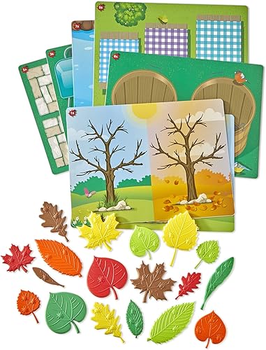 Miniatura 5 de hand2mind Conjunto de actividades matemáticas de hojas sensoriales, juego de patrones, rompecabezas de formas, tarjetas de bloques de patrones,
