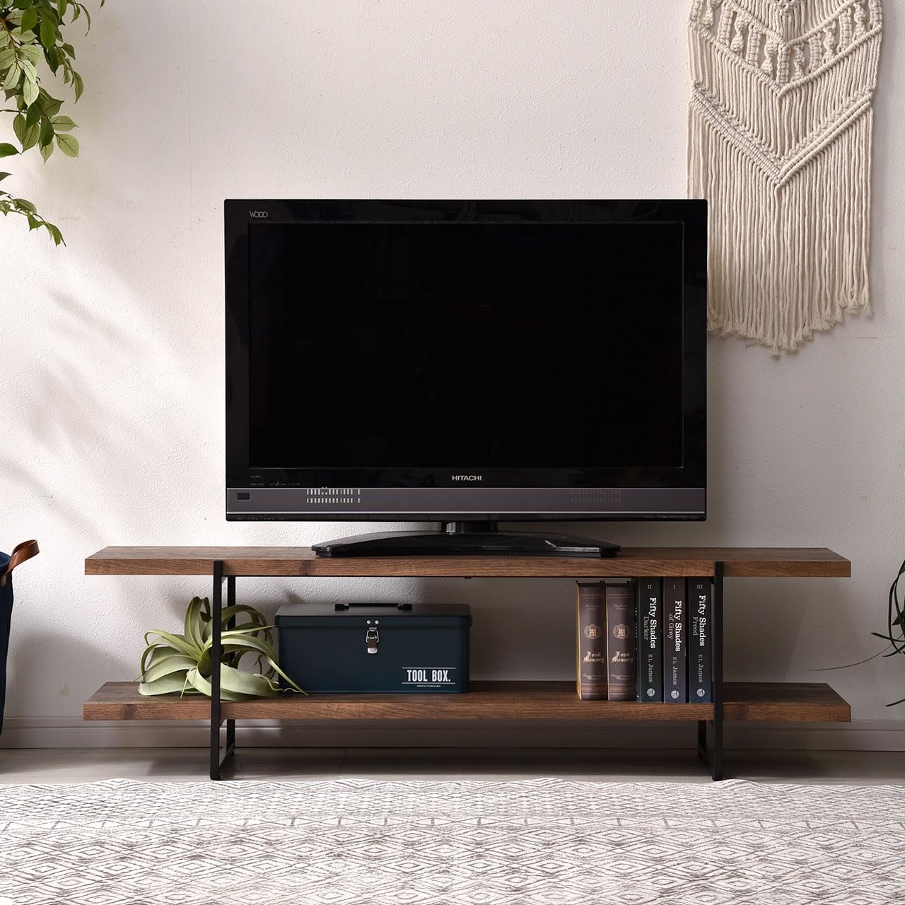 Amazon｜ワイエムワールド テレビ台 ローボード 50型対応 幅120 スリム
