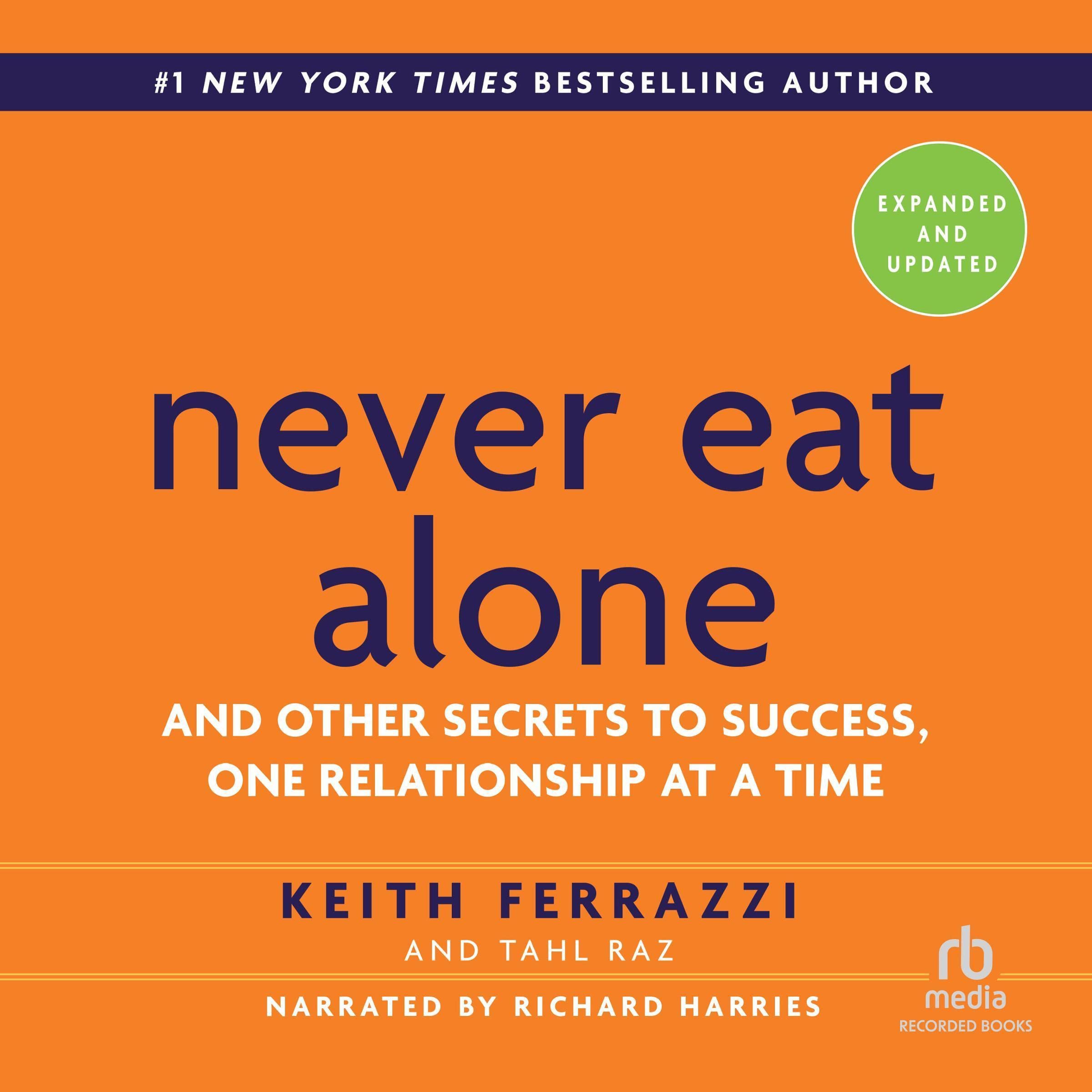 Cover art for Never Eat Alone, Expanded and Updated