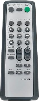 RM-SGP5 Replacement Remote Control Compatible with Sony Stereo System