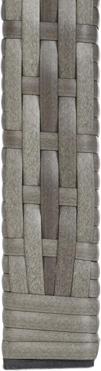 SAFAVIEH PAT7505B Collection Aboka Grey 4-Piece Outdoor Living Patio Set