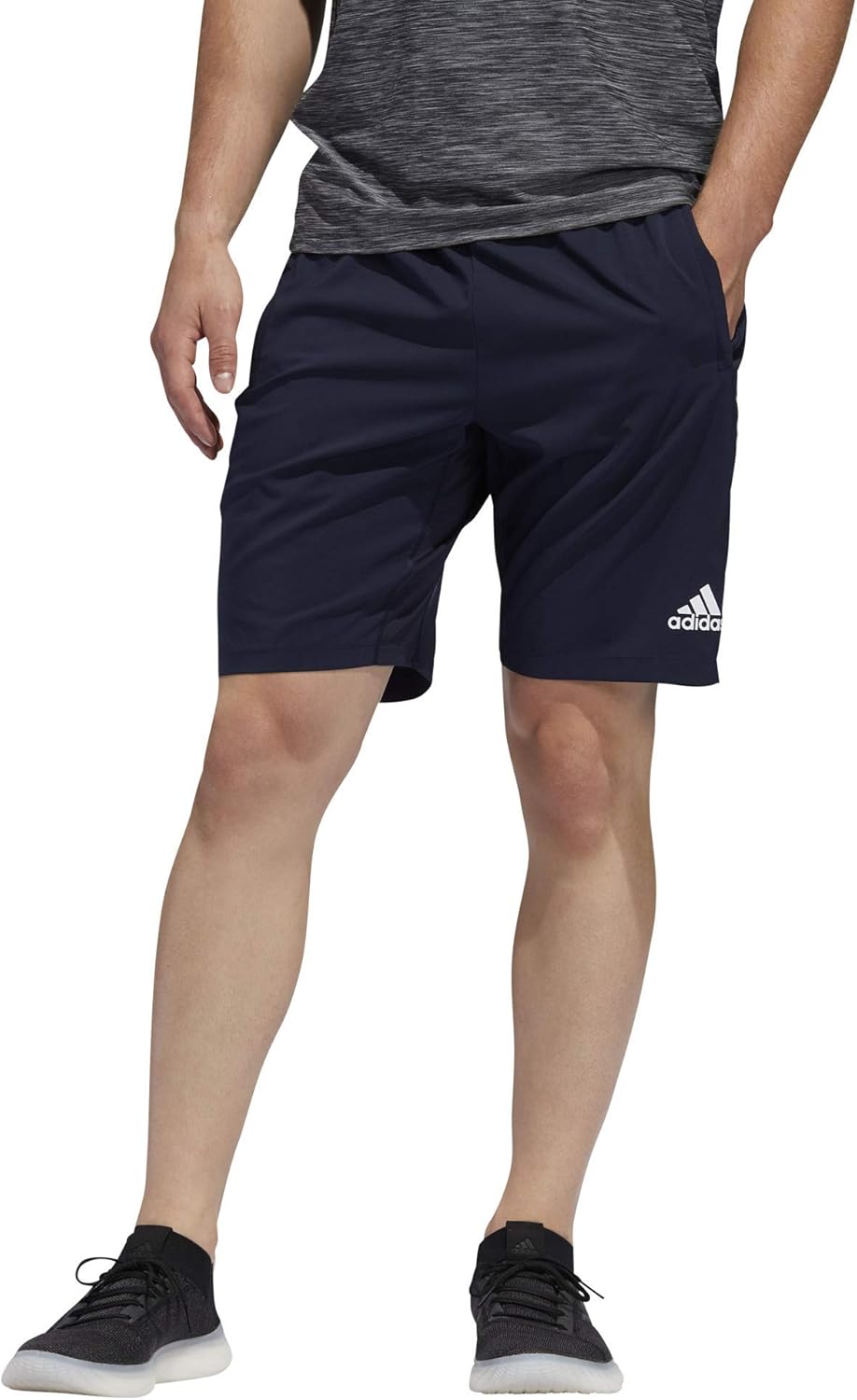 adidas Men's 4Krft 9" Sport 3-Stripes Shorts