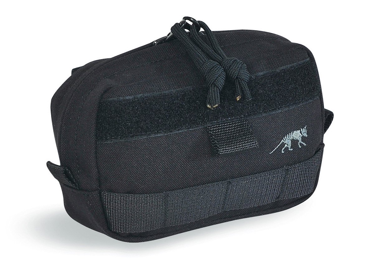 Tasmanian Tiger Tac Pouch 4, Black, 10 x 15 x 4, 7650 & Tiger Tac Pouch 1, Black, 15 x 10 x 4, 7647
