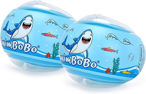 Miniatura 3 de Flotadores inflables de natación para niños pequeños de 3 a 6 años Rosado,Azul,https://www.amazon.com/dp/undefined