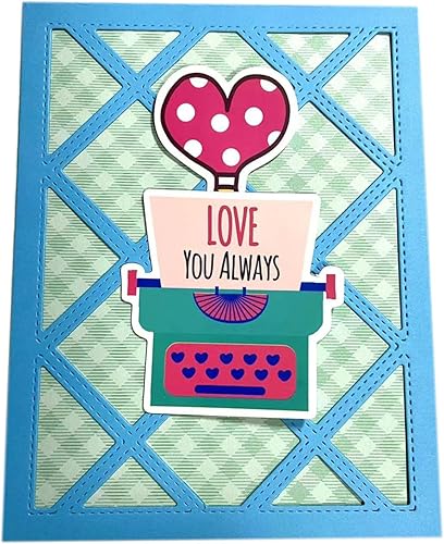 Miniatura 3 de Troqueles de corte para hacer tarjetas, troquelados de metal, herramienta de álbum de recortes, marco hueco, plantilla de perforación para