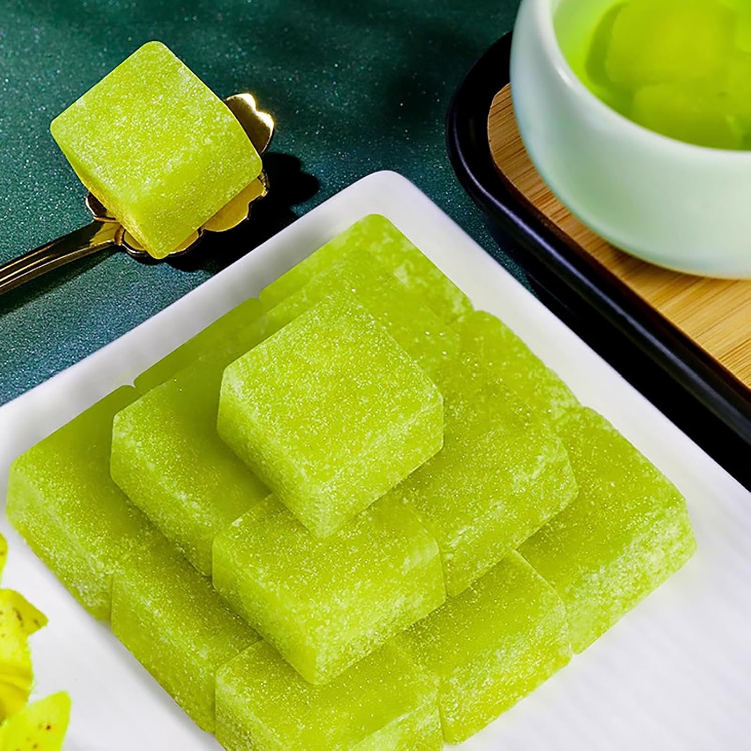 Lemon Mint Pear Paste Candy - Selected 12 Chinese Herbs - Handmade 200g 柠檬薄荷梨膏糖