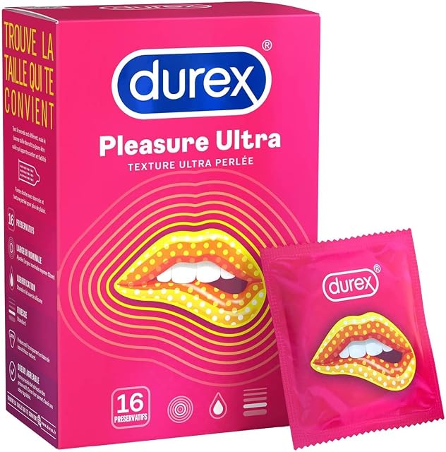 Durex - Prezerwatywy Ultra Pearl Texture - 16 prezerwatyw