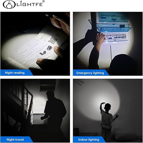 Miniatura 6 de LIGHTFE E2 Mini Llavero Linterna - Recargable USB Carga Magnética, Compacta y Brillante Luz LED de Bolsillo para Emergencias, Camping, EDC,