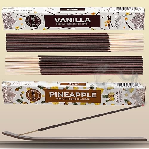 Vista 255 de Trumiri Incense Sticks - Combo Pack of 40 Insence-Sticks - 20 Rose + 20 Lavender - Insenses - Insents - Incents - Inscense - Incence - Incienso