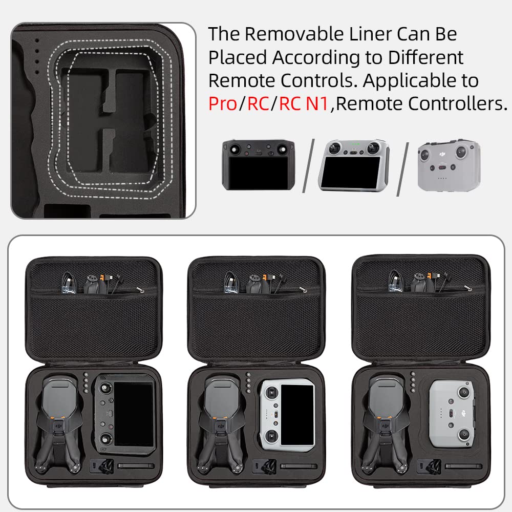 Palumma Étui Rigide Étanche Pour DJI Mavic 3 Classic – Sac De Transport Drone + RC-N1 + Accessoires