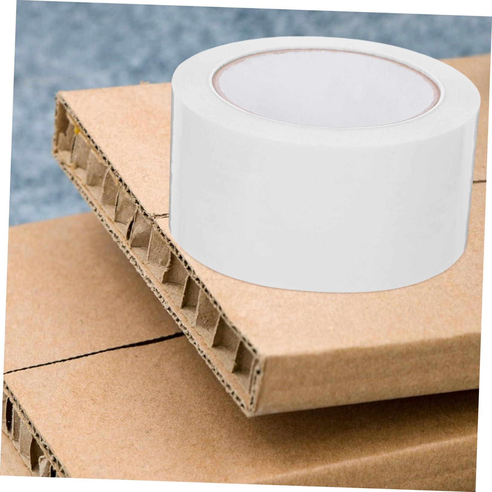 Anneome 3 Rollen Dichtungsband aus Opp mit Starkem Klebstoff Multifunktionales Reparatur und Nahtband für Innen und Außenanwendungen Weiß 55mm X 91m