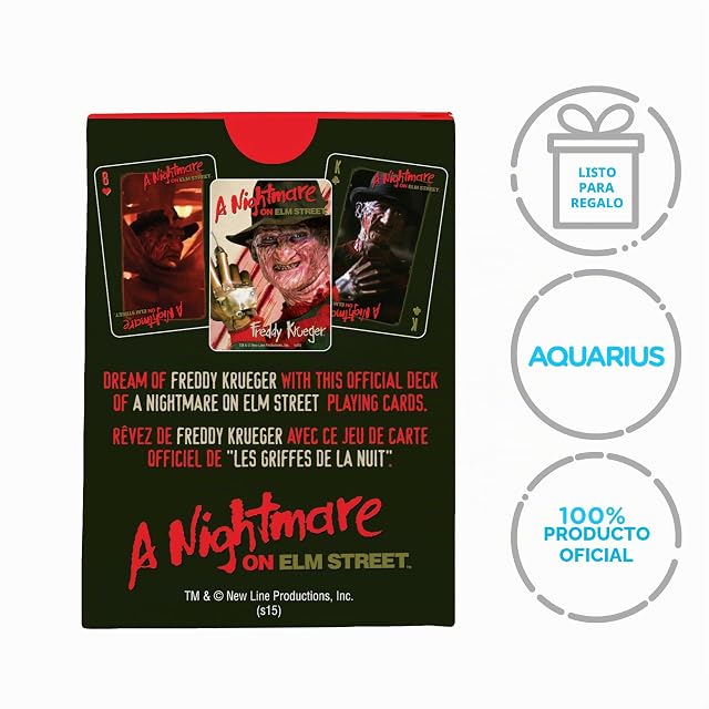 Foto 7 de 7 de Aquarius Juego de Cartas de Pesadilla en ELM Street, en inglés