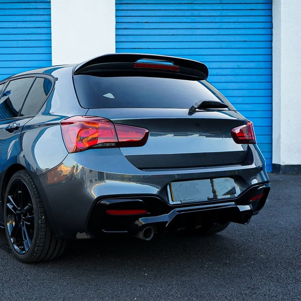 Becquet Arrière Pour BMW Série 1 F20 F21 116i à 135i 2012-2019 - Blanc, ABS, Style Sport Et Aérodynamique - 3