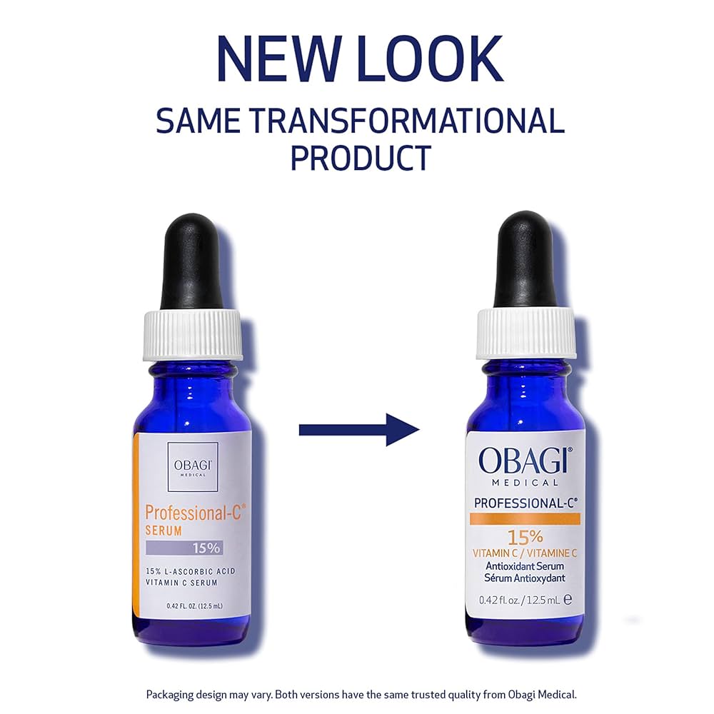 2本 新品-Obagi Vitamin C Serum 20% 15ml. GREY_New_Pack_PRO-