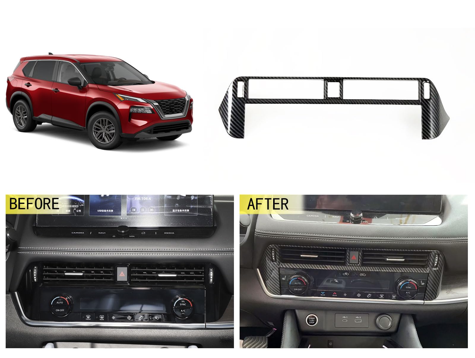 Amazon | TERDARAY 日産 新型エクストレイル(TRAIL) T33 SNT33 T33系