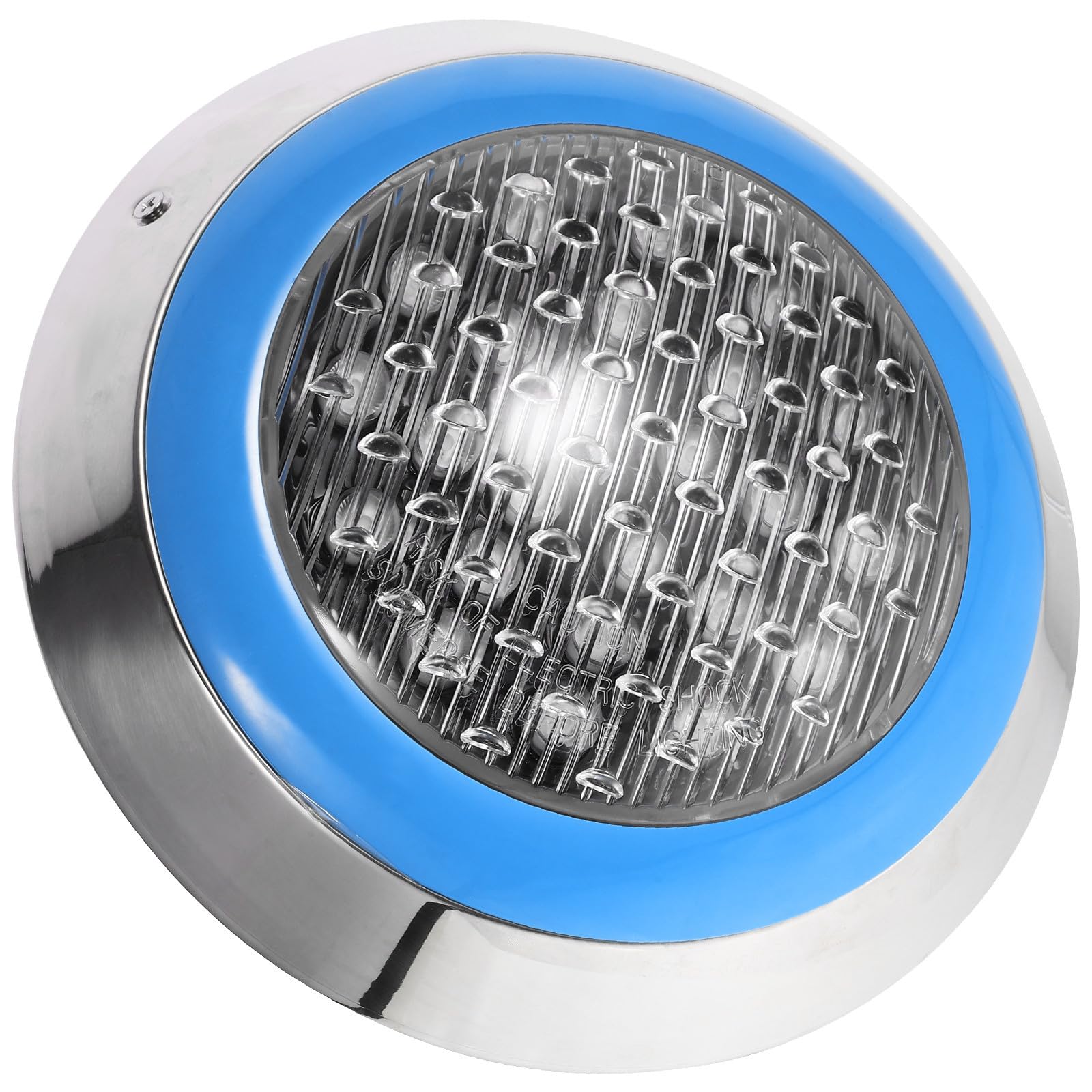 GALPADA LED Poolbeleuchtung mit Fernbedienung 24w Unterwasser LED Leuchte in Blau aus Edelstahl Undpc für Einfache Farbanpassung und Helligkeitsregelung im Garten
