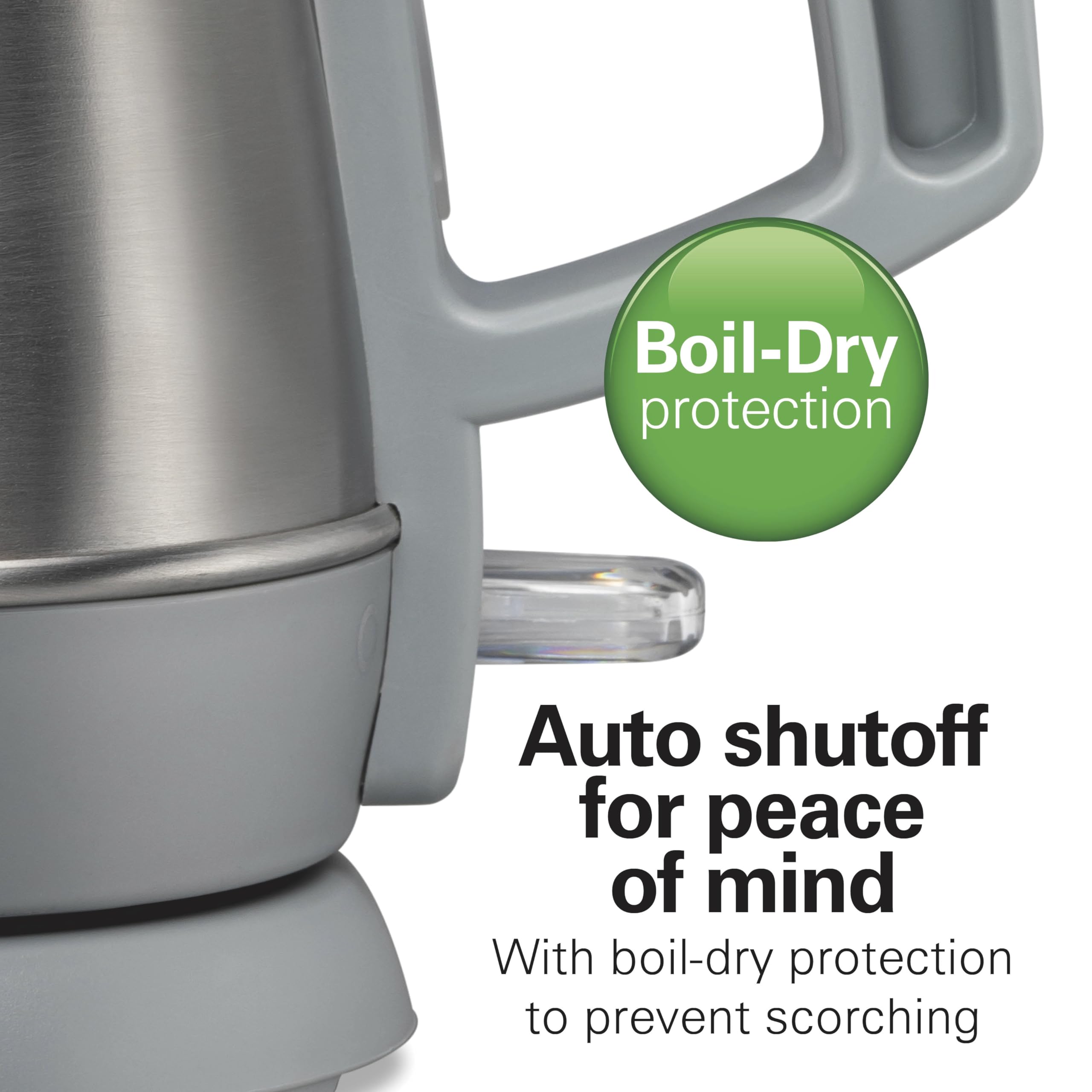 Hamilton Beach Electric Kettle - 1L Fast Heating -3 Hamilton Beach Electric Kettle - 1L Fast Heating -3