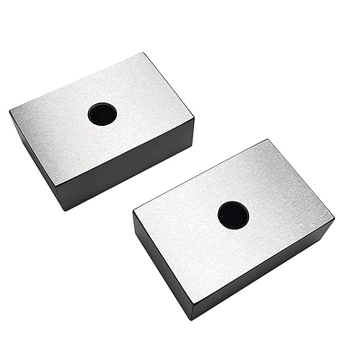 1 PAR DE BLOQUES 123 HFS (R) 1-2-3 ULTRA PRECISION .0002 ENDURECIDO SIN AGUJEROS