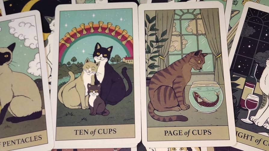 【正規品タロットカード】ネコだらけ✨可愛くファンタジーな猫たちの王国のタロット 正規品タロットカード】ネコだらけ✨可愛くファンタジーな猫たちの王国