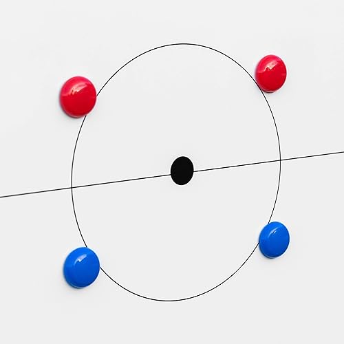 Miniatura 3 de FORZA - Tabla de entrenamiento de fútbol para montar en la pared, 60.0 x 47.0in, tablero táctico de doble cara