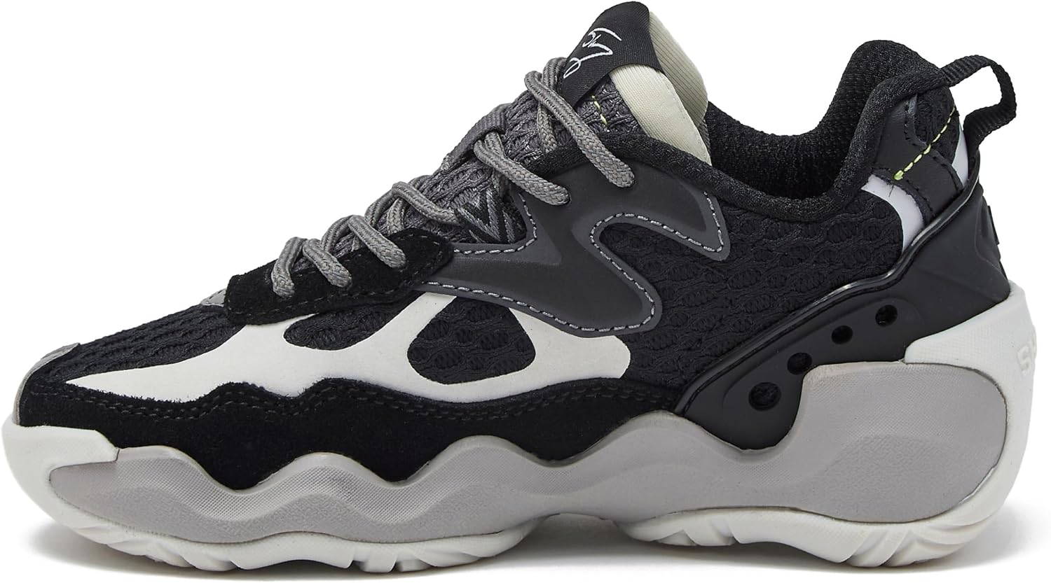 SHAQ Reign Kids Basketball Shoes for Boys and Girls, Kids and Youth High Top Boys Sneakers Size 11 to 7 Little or Big Kid Shoes