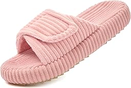 Zapatillas Casa Mujer Casual Cómodas Espuma de Memoria Pantuflas Moda Retro Antideslizantes Slippers para Interiores y Exteriores