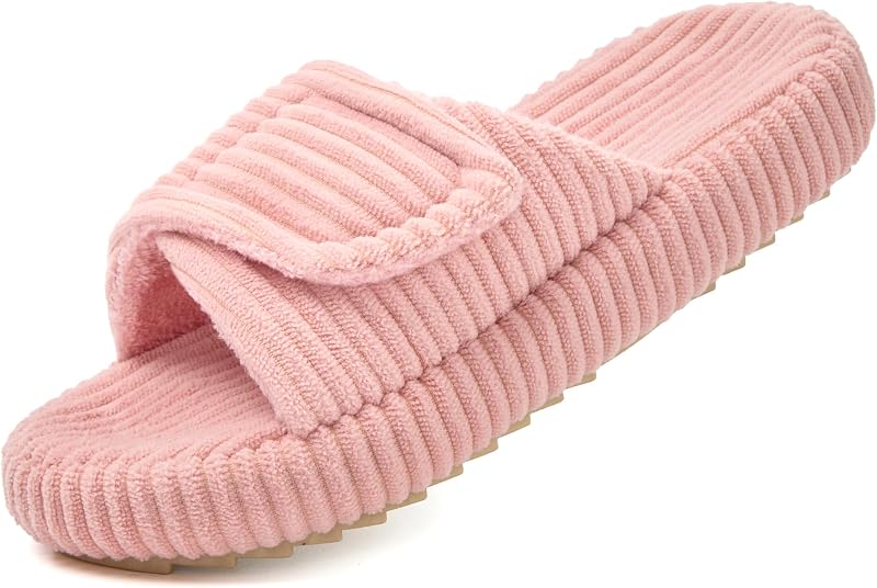 Zapatillas Casa Mujer Casual Cómodas Espuma de Memoria Pantuflas Moda Retro Antideslizantes Slippers para Interiores y Exteriores