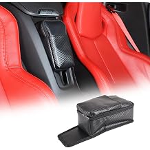 Sekhyna Car Center Console Organizer Bag Compatible with Chevrolet Corvette C8 2020-2025 Central Control Seat Middle Waterfall Cloth Storage Bag Interior Insert Auxiliary Organizer Accessories 1PCS