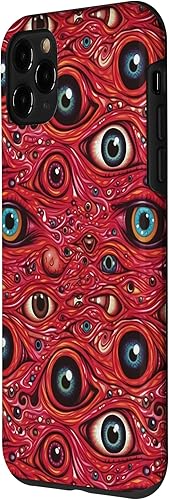 Miniatura 2 de iPhone 11 Pro Weirdcore Dreamcore Horror  Trippy psicodélico  Estuche de globos oculares