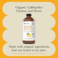 Vista 8 de Gallbladder Complete 16oz Suplemento de fórmula líquida orgánica natural para limpieza, apoyo y lodos para hinchazón, indigestión