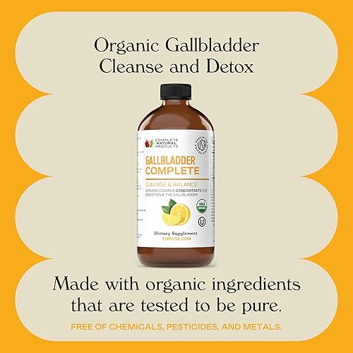 Miniatura 5 de Complete Natural - Suplemento líquido para apoyo de la vesícula biliar, limpieza del hígado y salud digestiva con vinagre de sidra de manzana,