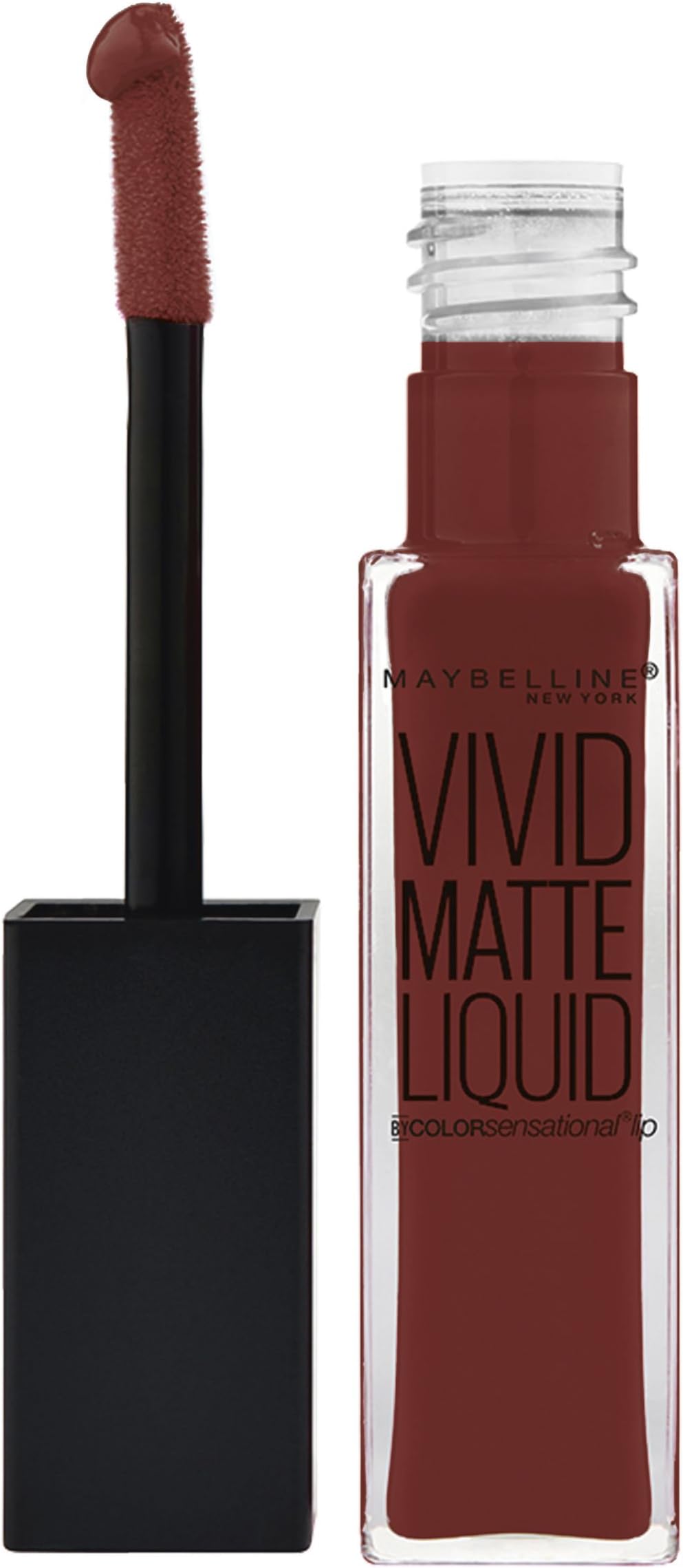 Color Sensational Vivid Matte Liquid Lipstick, Number 37, Coffee Buzz