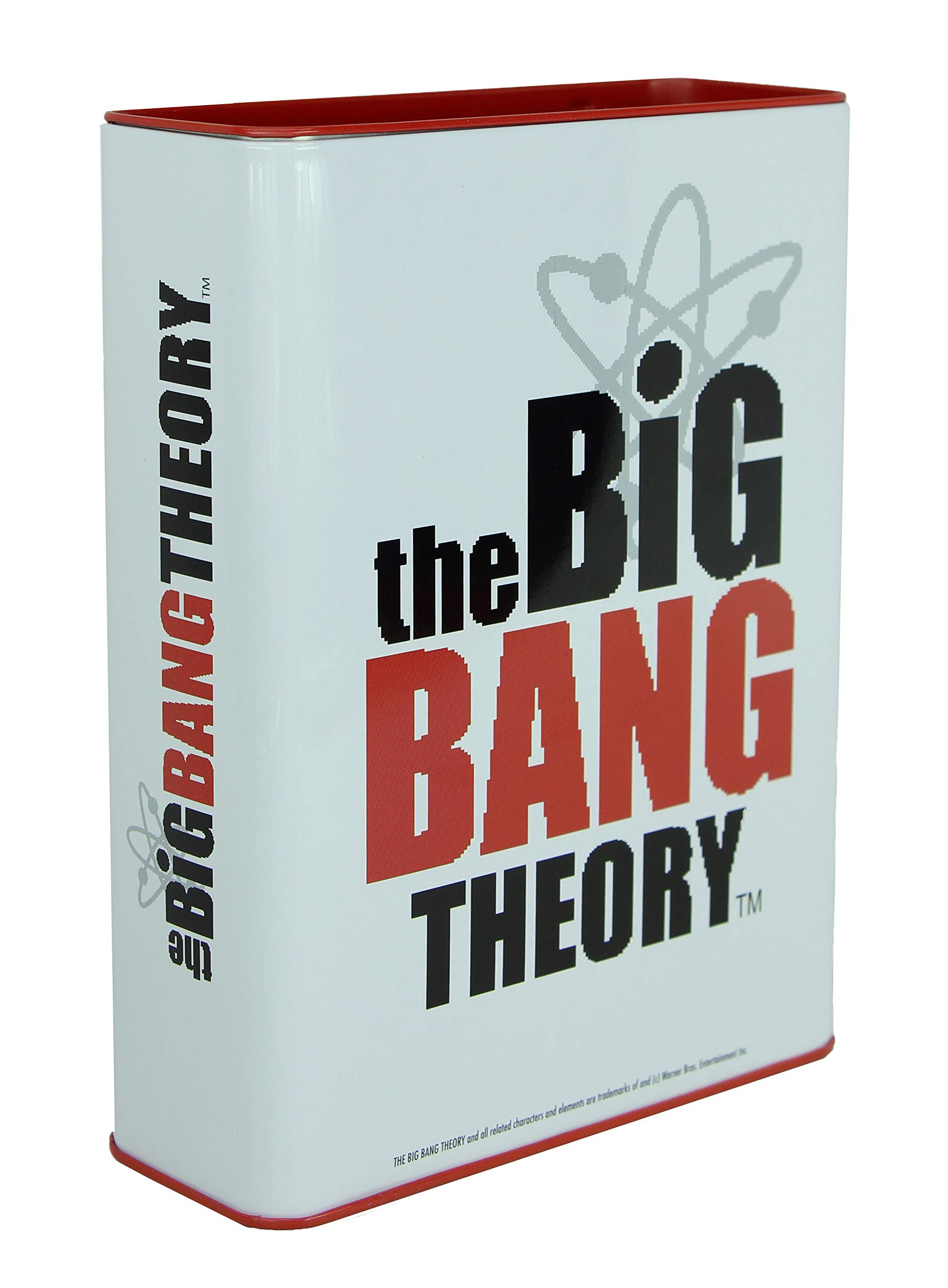 The Big Bang Theory Multicolour Metal Money Tin - Money Box 8-Bit Design With Leonard, Sheldon, Howard, And Raj