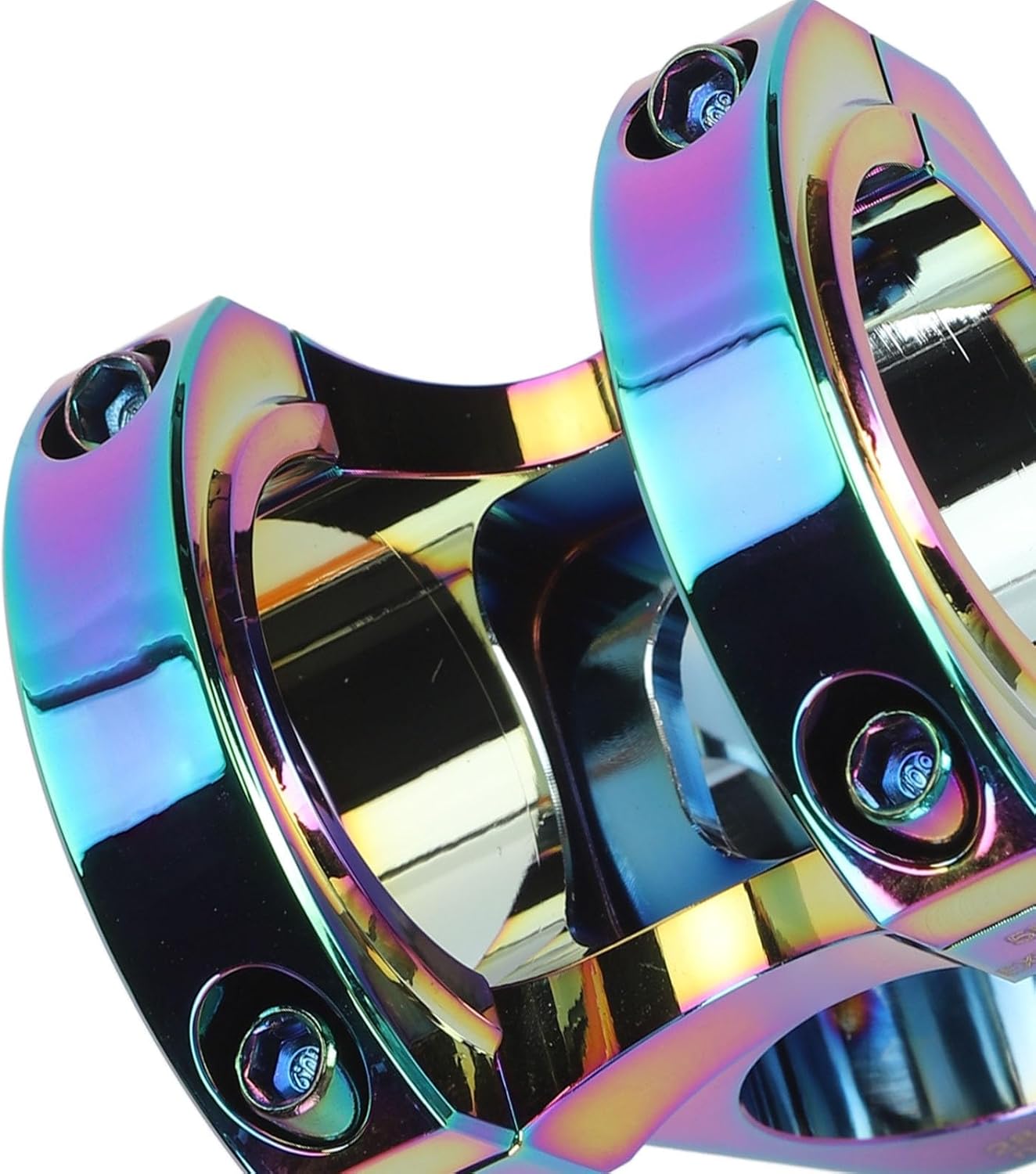 31.8 Stem,Aluminum Alloy Cycling Short Handlebar Stem for Most Road BMX (Colorful), RiToEasysports2w5x6kivgh-15