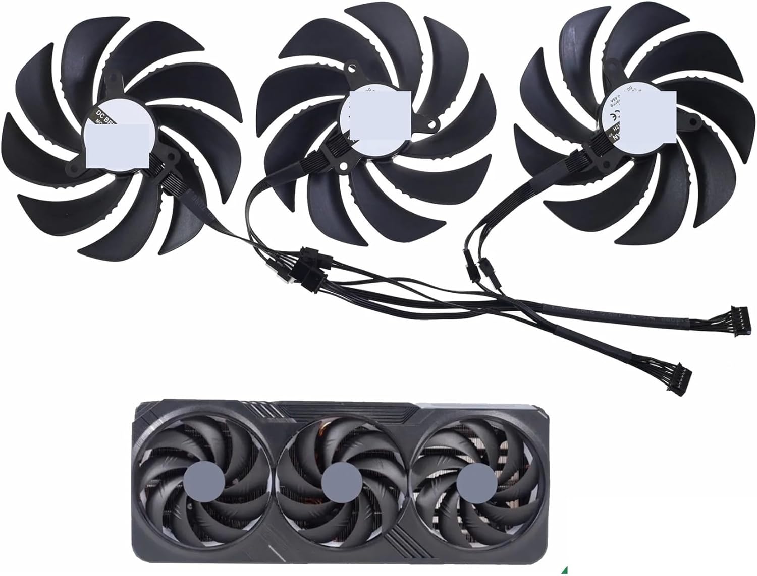 105MM PLD10020S12H Graphics Card Fan Gigabyte RTX 4090 RTX 4080(Left Fan)