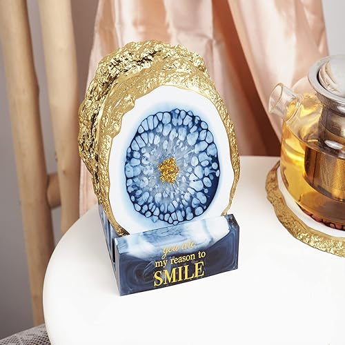 Miniatura 5 de Moldes de resina para posavasos de tamaño único, juego 1