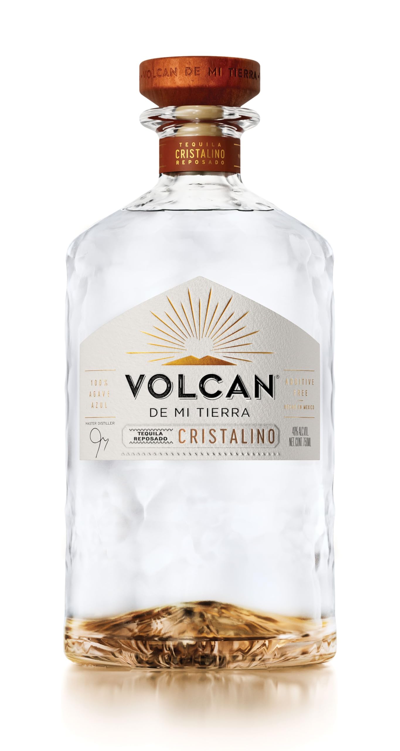 Volcan De Mi Tierra Anejo Cristalino Tequila, 100% Agave, 70cl