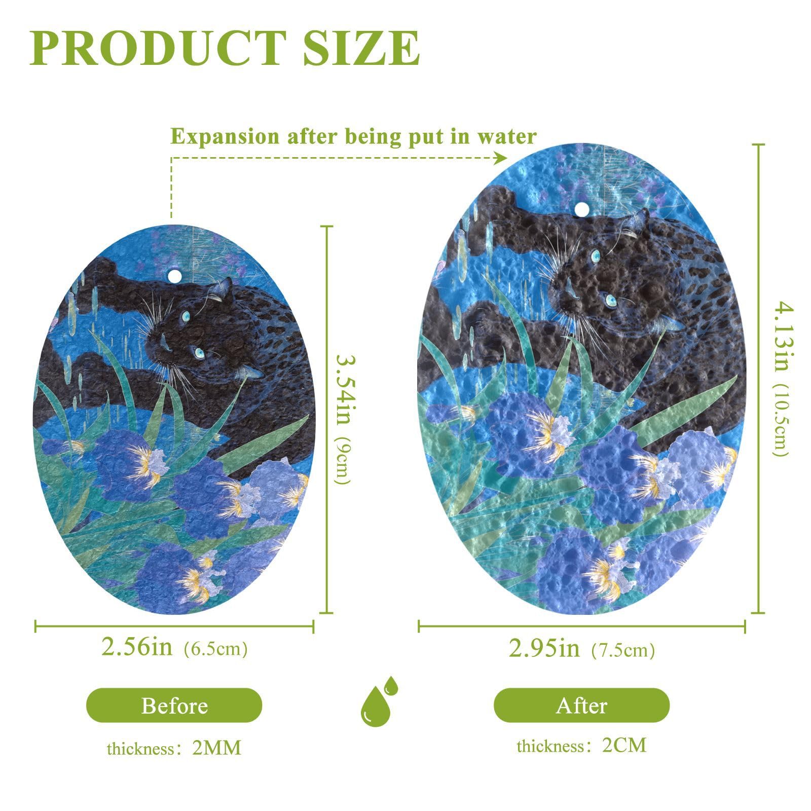 Absorbent Kitchen sponges and scrubbers Multipurpose Kitchen sponges for Washing Dishes for Dishes,Pots,Pans All at Once (3 Count)