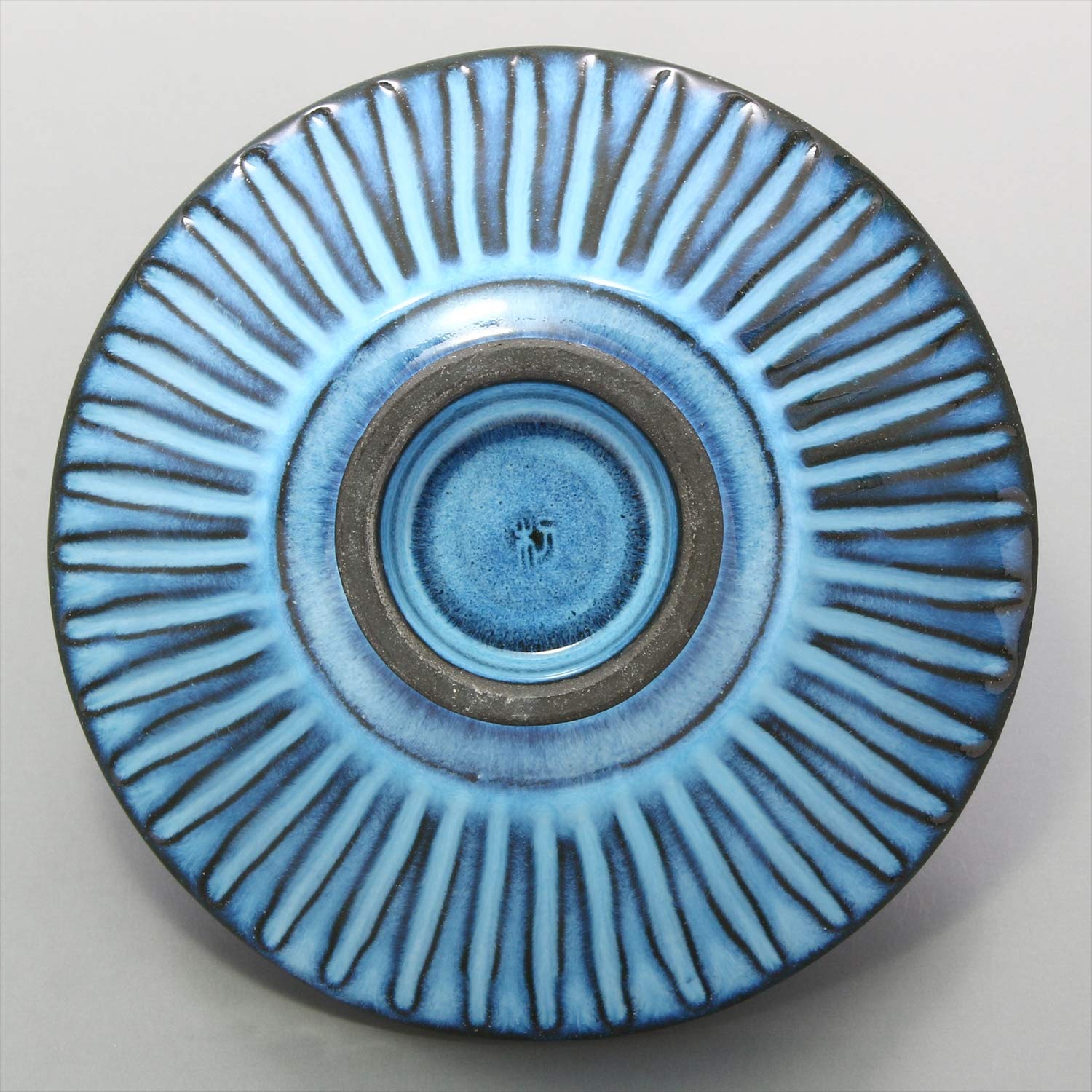 Amazon.co.jp: 浜陶 波佐見焼 利左エ門窯 BLUE彫 飯碗 大 391095