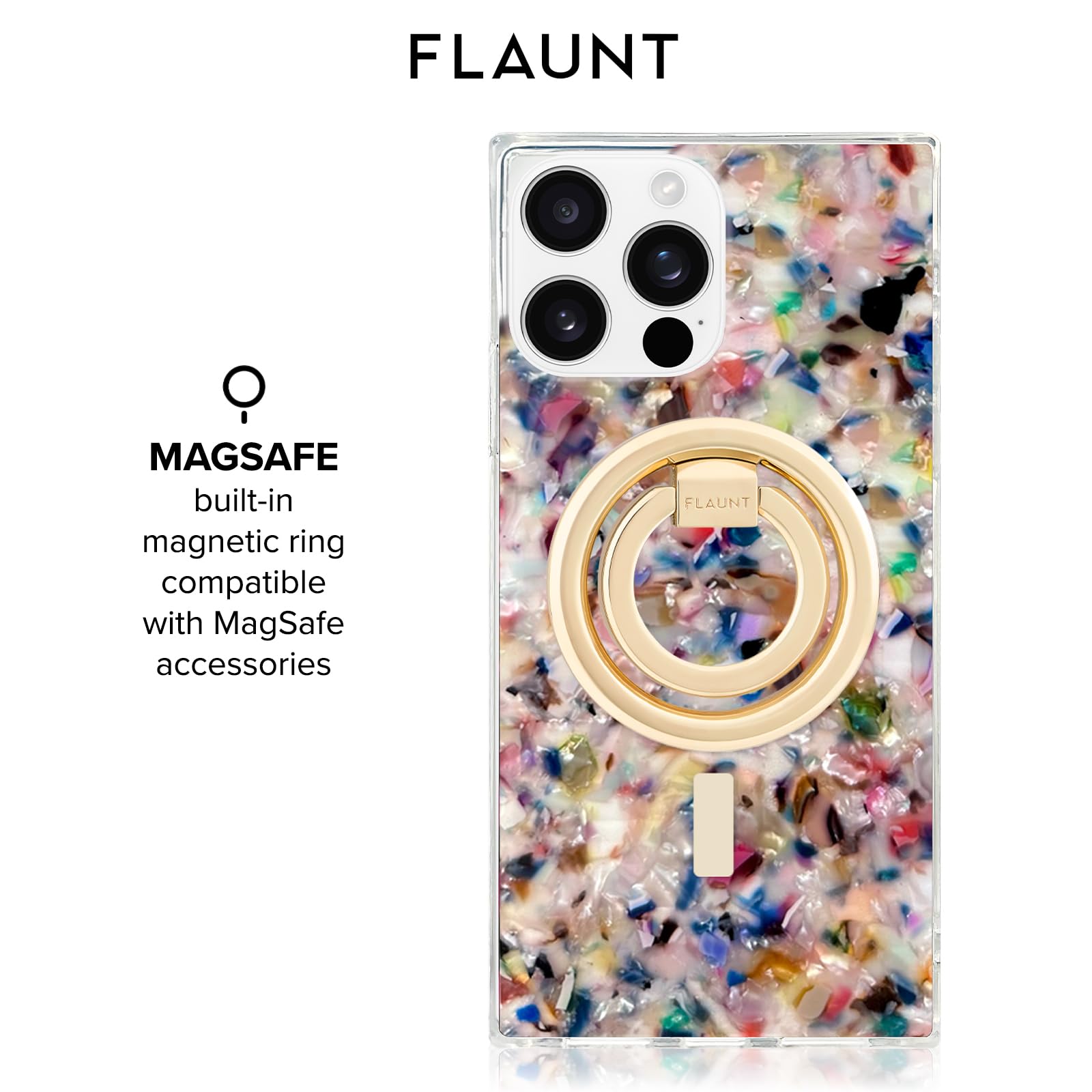 Amazon.com: Flaunt Official Square Protective Case - Compatible